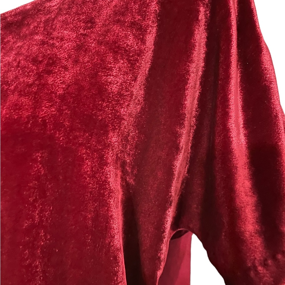 Womens velvet top Lucky Brand M - Picture 4 of 4